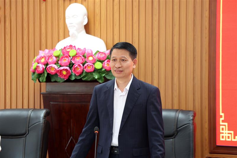 Đồng chí Bùi Huy Thành, Ủy viên Ban Thường vụ Tỉnh ủy, Trưởng Ban Tuyên giáo và Dân vận Tỉnh ủy Lâm Đồng kết luận hội nghị Đồng chí Bùi Huy Thành, Ủy viên Ban Thường vụ Tỉnh ủy, Trưởng Ban Tuyên giáo và Dân vận Tỉnh ủy Lâm Đồng kết luận hội nghị